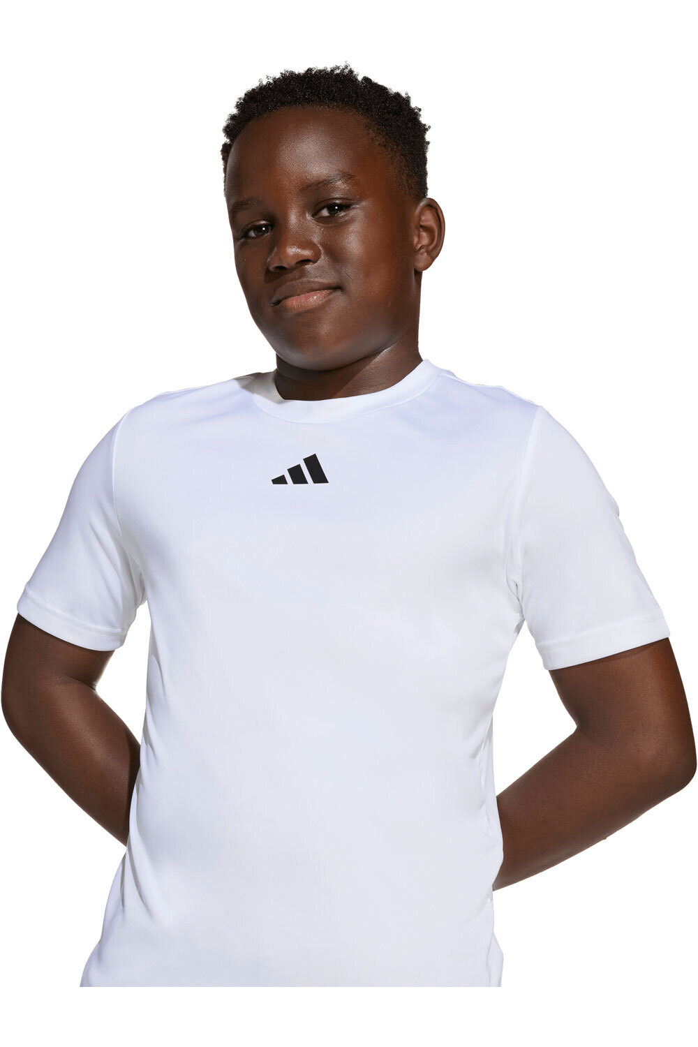 adidas conjunto junior Cjto camiseta y pant corto Train Ess 3S 03