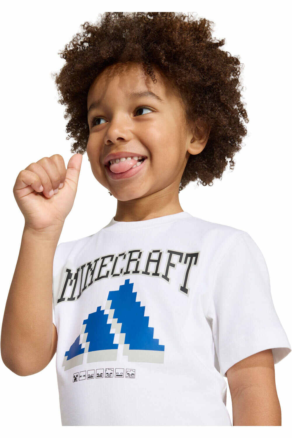 adidas conjunto junior CONJUNTO CAMISETA ADIDAS MINECRAFT vista detalle