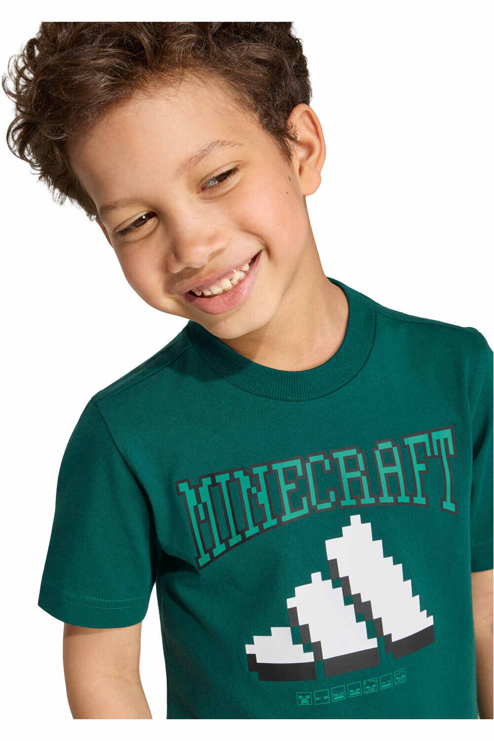 adidas conjunto junior CONJUNTO CAMISETA ADIDAS MINECRAFT vista detalle