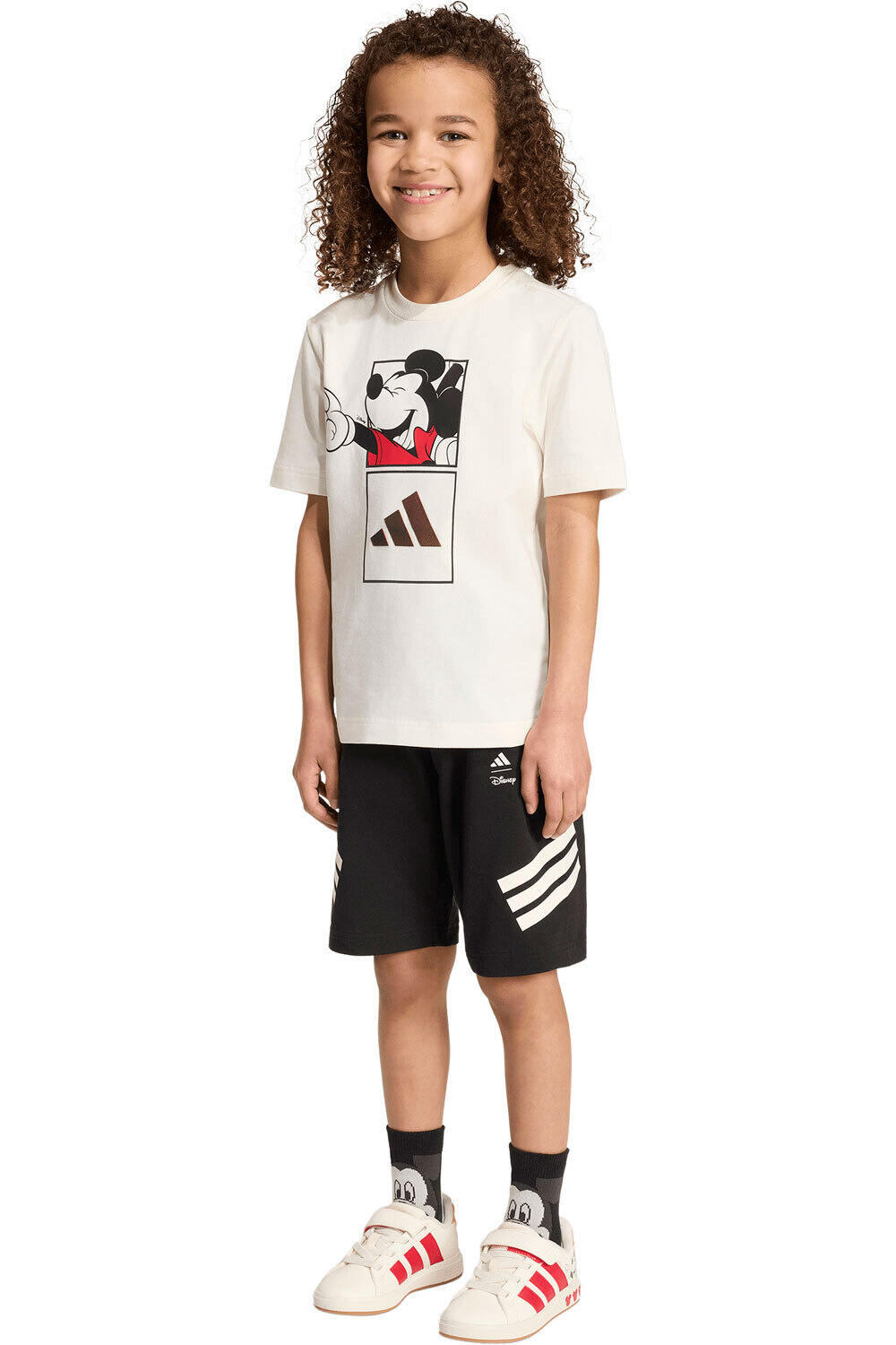 adidas conjunto junior CONJUNTO CAMISETA DISNEY MICKEY MOUSE vista frontal