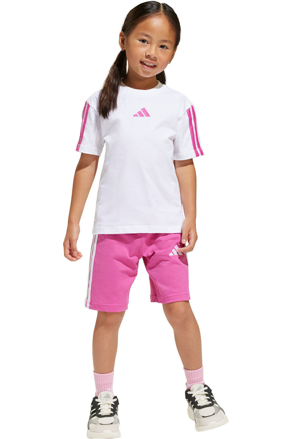adidas conjunto junior Conjunto y Essentials (Nios) vista frontal