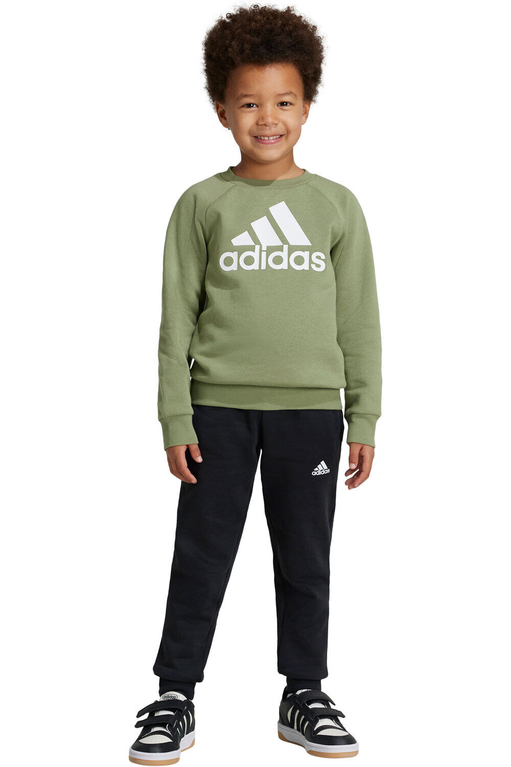 adidas conjunto junior LK BOS JOG FL vista frontal