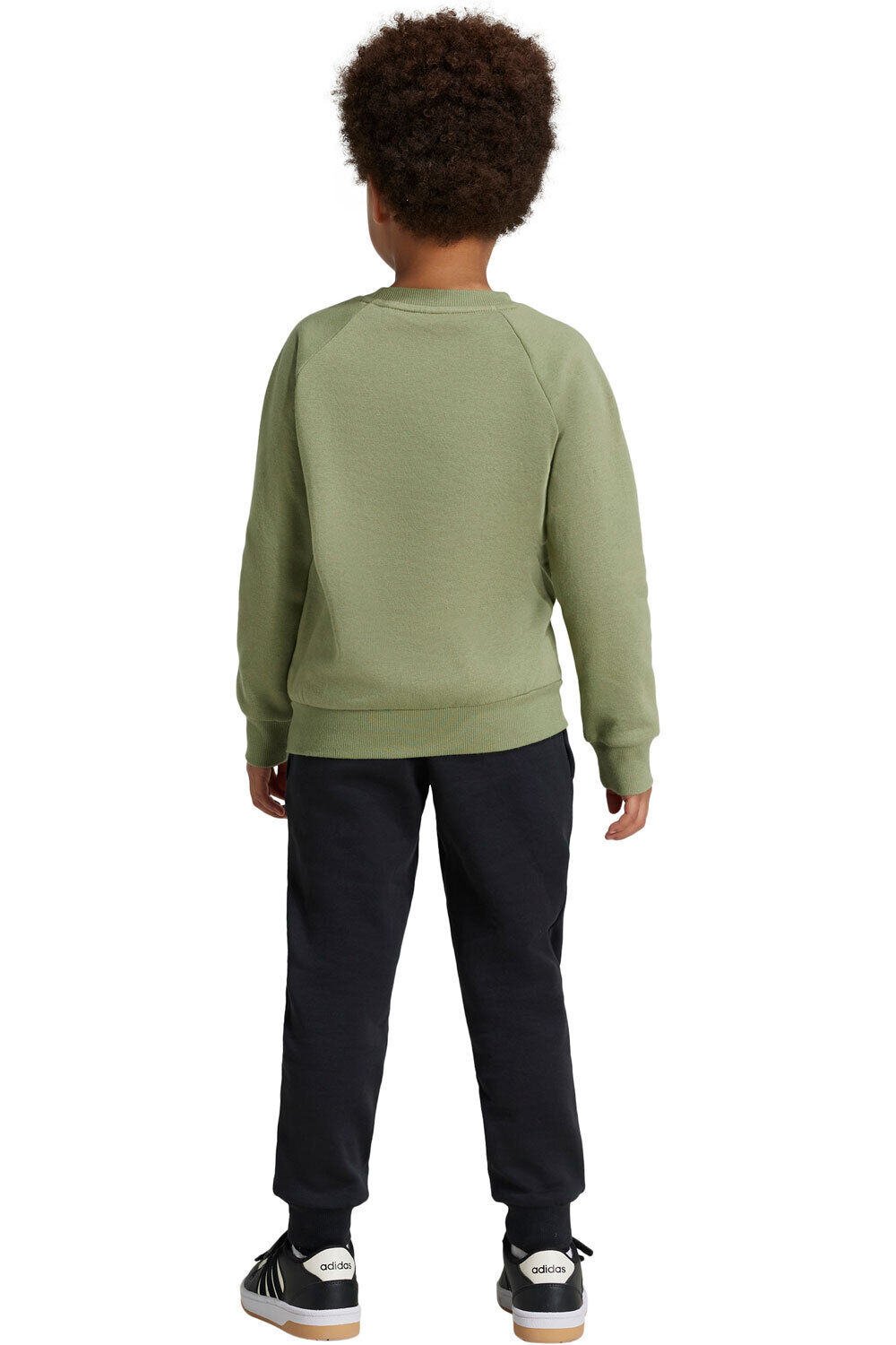 adidas conjunto junior LK BOS JOG FL vista trasera