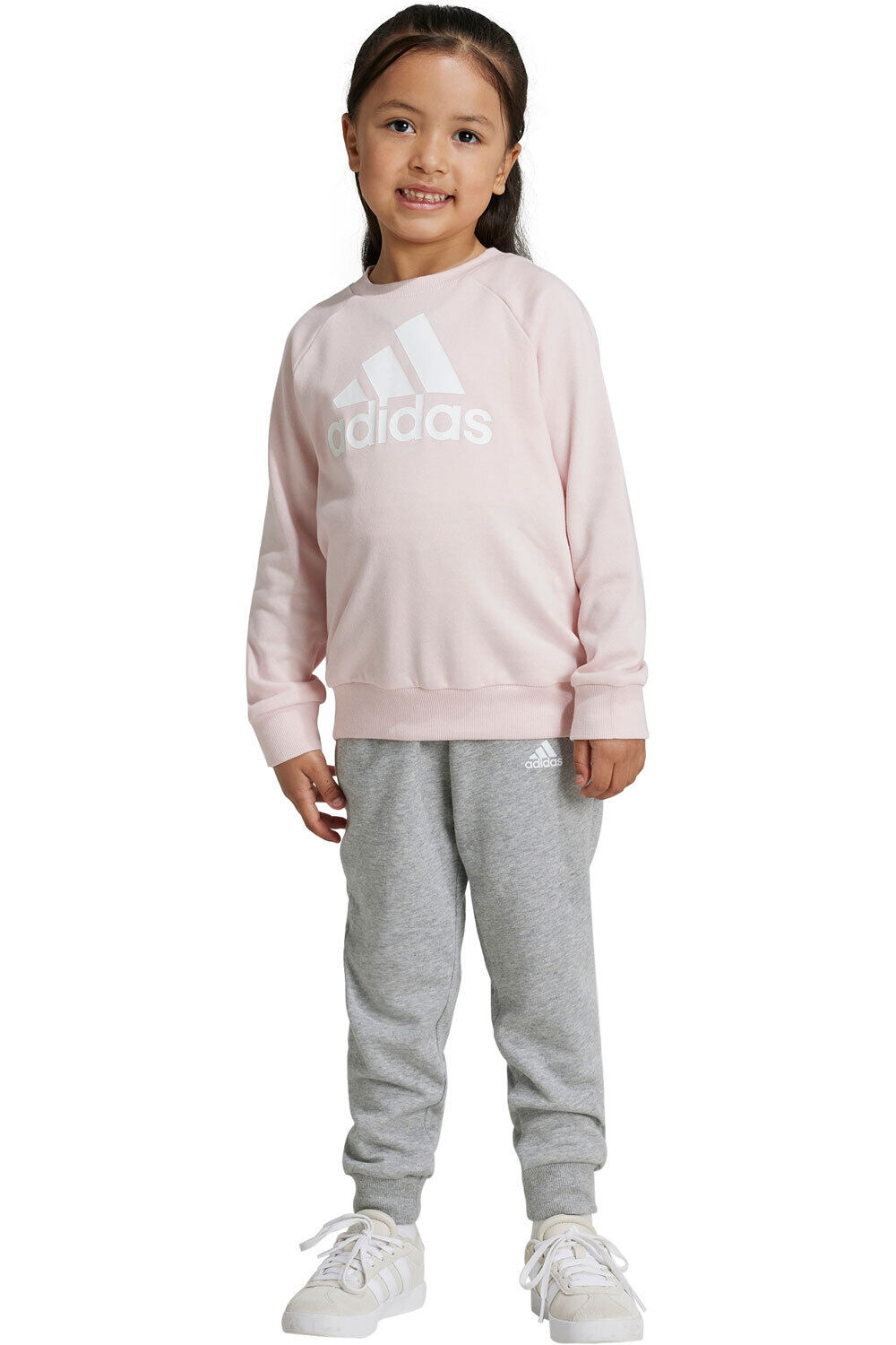 adidas conjunto junior LK BOS JOG FT vista frontal