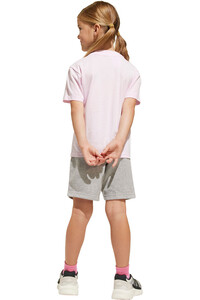 adidas conjunto junior LK LIN T-SET vista trasera