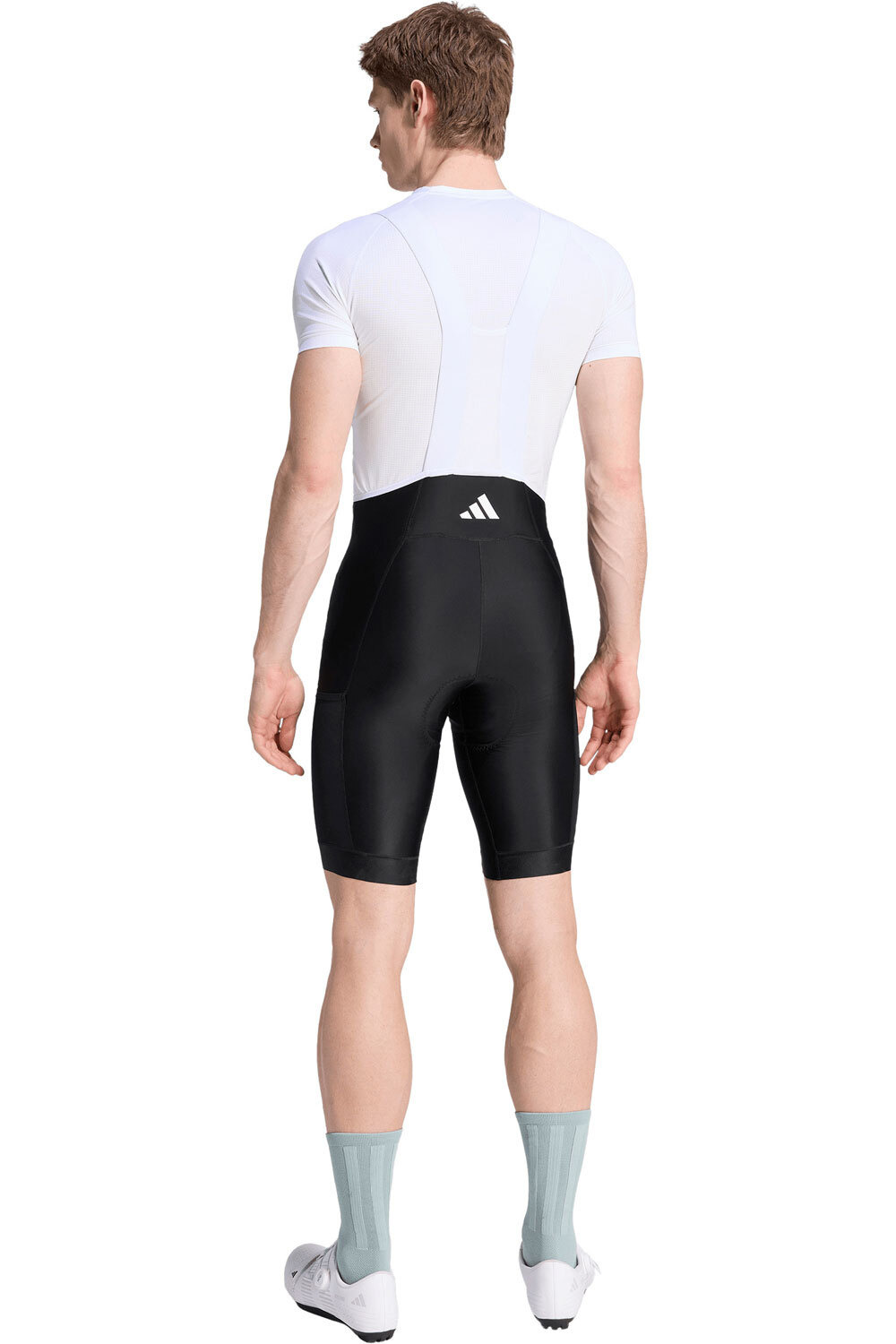 adidas culotte corto hombre CULOTTE ESS BIB CRGO M vista trasera
