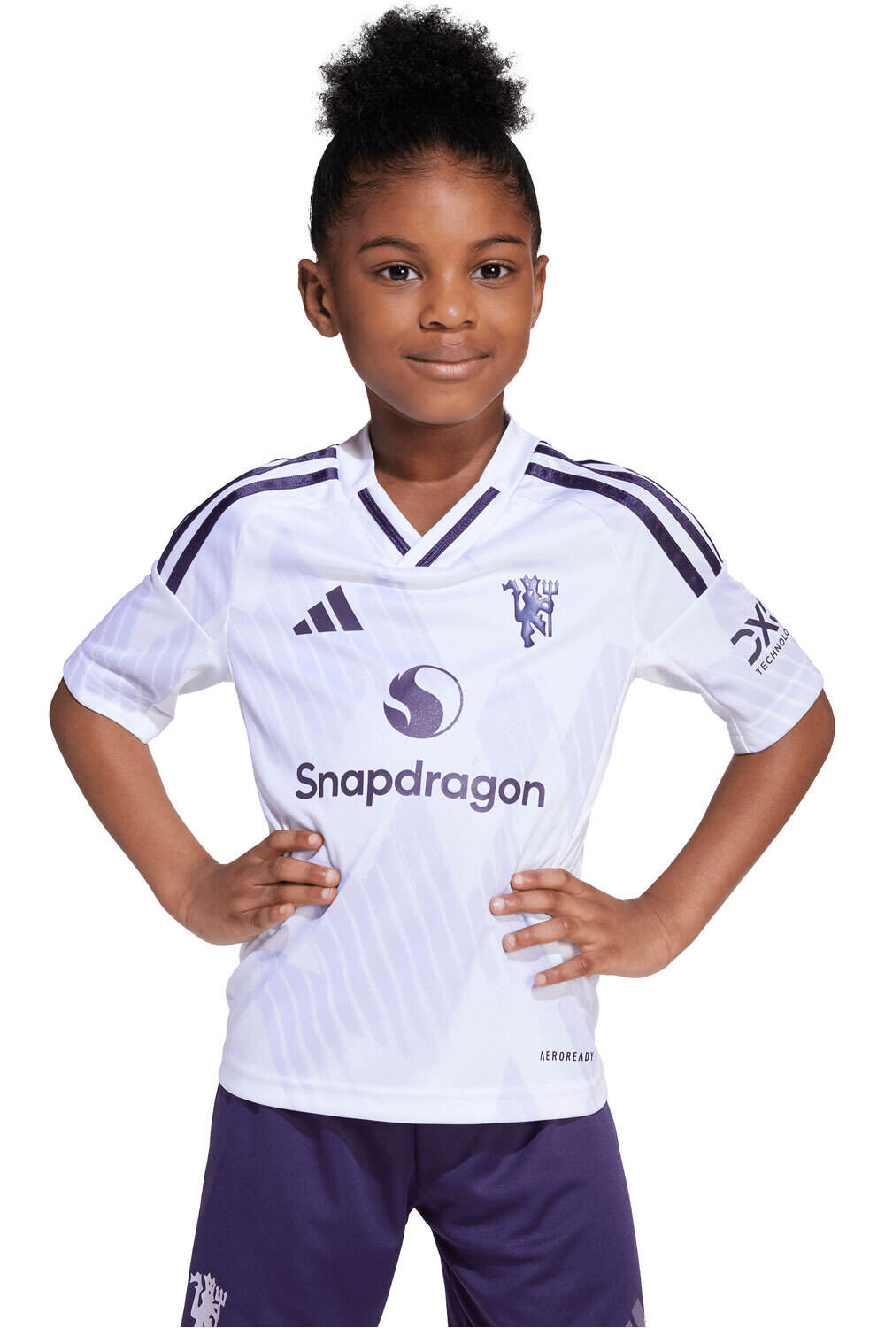 adidas equipación fútbol niño 2 EQUIPACIN MANCHESTER UNITED 25/26 vista detalle