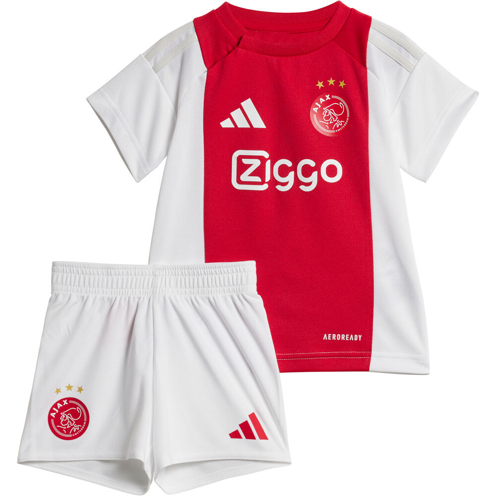 adidas equipación fútbol niño AJAX 25 H BABY vista frontal