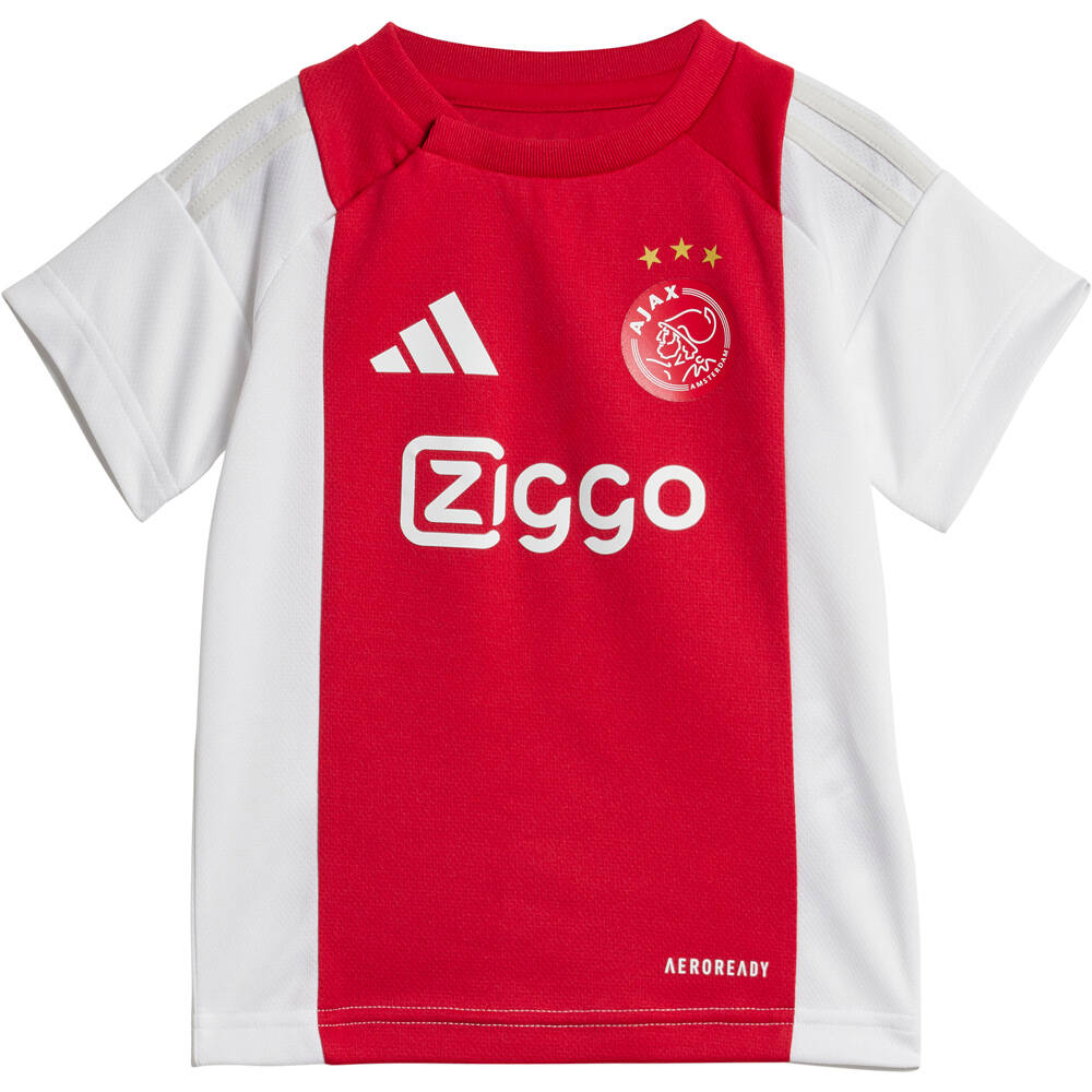adidas equipación fútbol niño AJAX 25 H BABY vista trasera