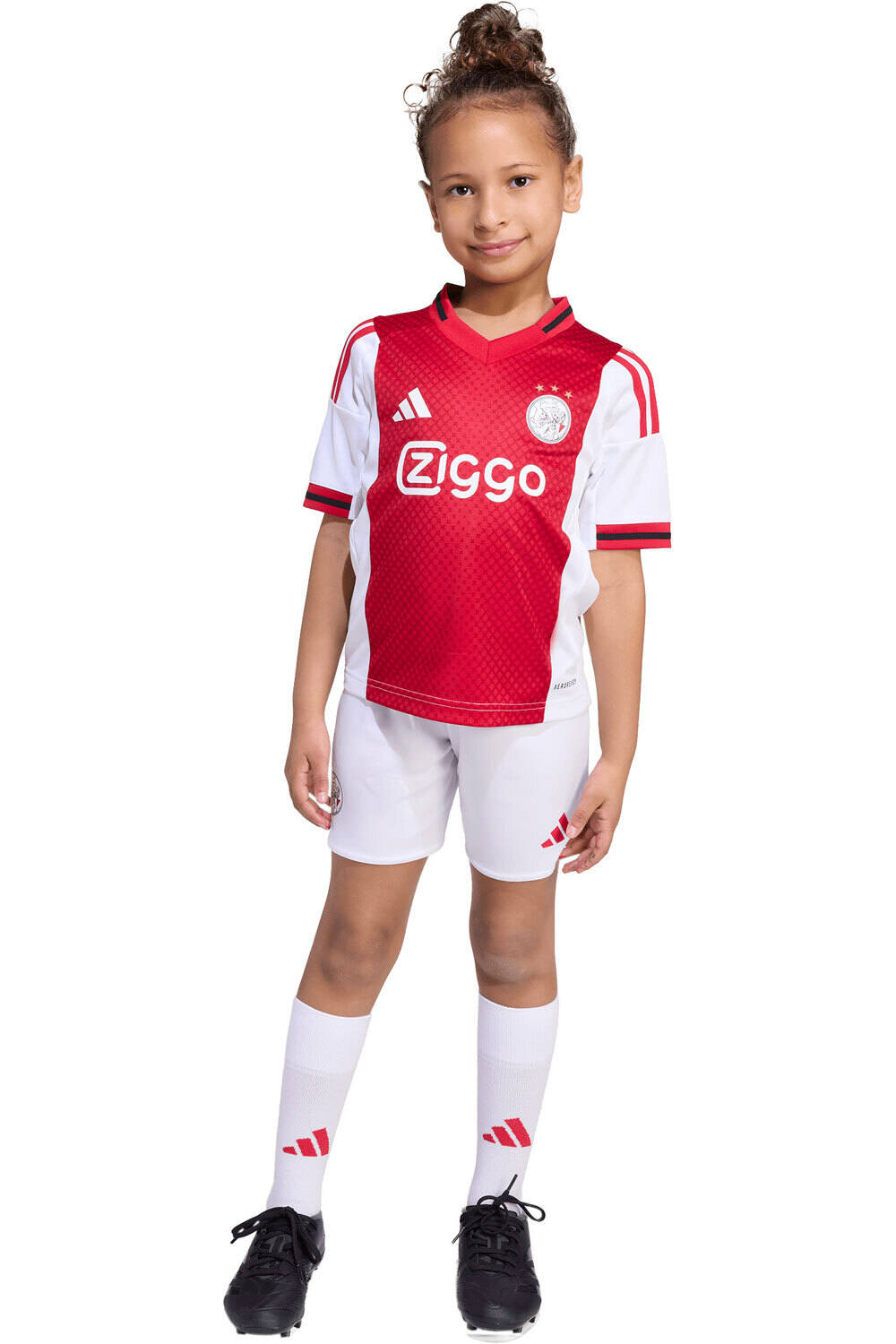adidas equipación fútbol niño AJAX 26 H MINI vista frontal