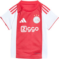 adidas equipación fútbol niño AJAX AMSTERDAM 25/26 LOCAL vista trasera