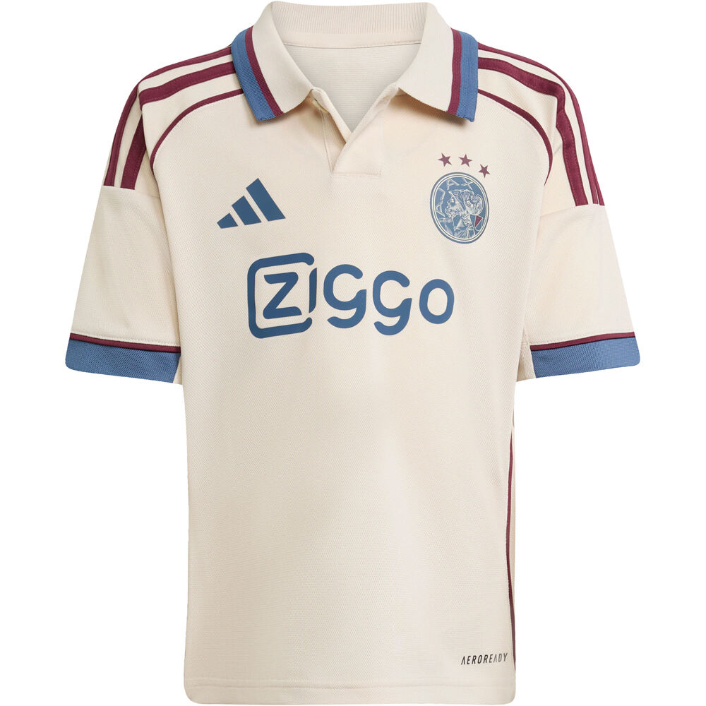 adidas equipación fútbol niño AJAX AMSTERDAM 25/26 THIRD 05