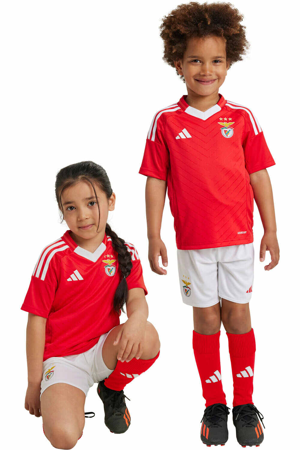adidas equipación fútbol niño BENFICA 25 H MINI vista frontal