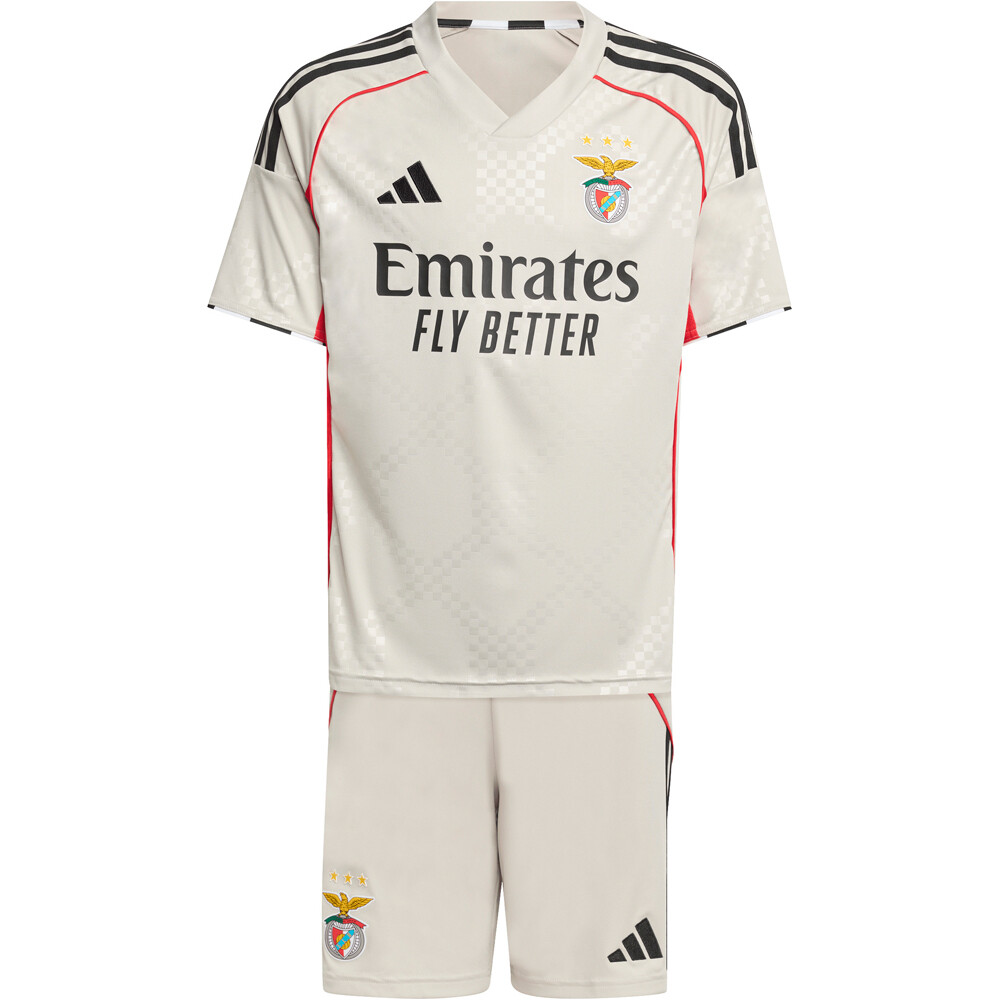 adidas equipación fútbol niño BENFICA 25/26 AWAY YOUTH KIDS vista detalle