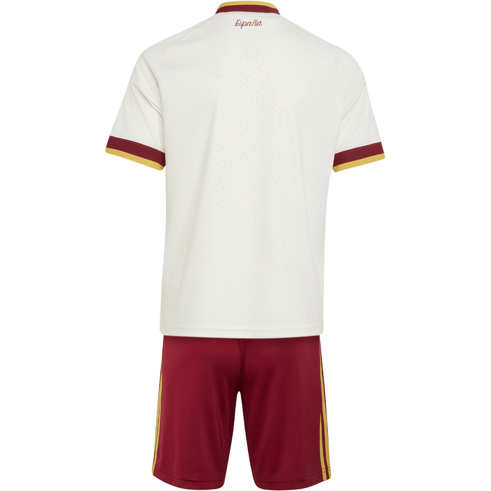 adidas equipación fútbol niño ESPAA 26 A YOUTHKIT vista trasera