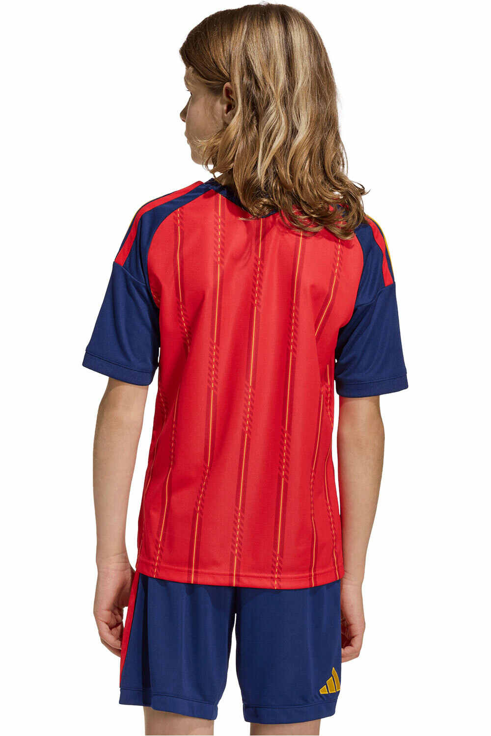 adidas equipación fútbol niño ESPAA 26 H YOUTHKIT vista trasera