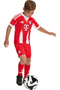 adidas equipación fútbol niño FC BAYERN 2025/2026 LOCAL vista detalle