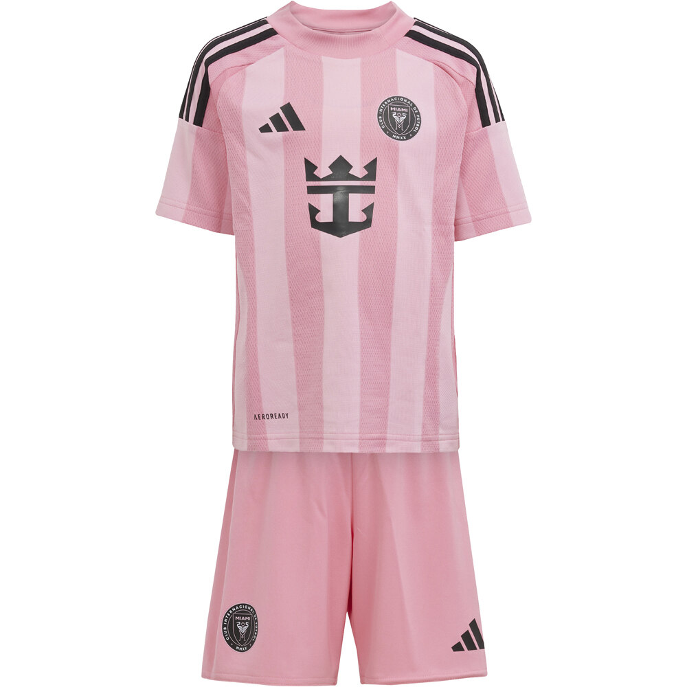 adidas equipación fútbol niño IMCF H MINI N vista frontal