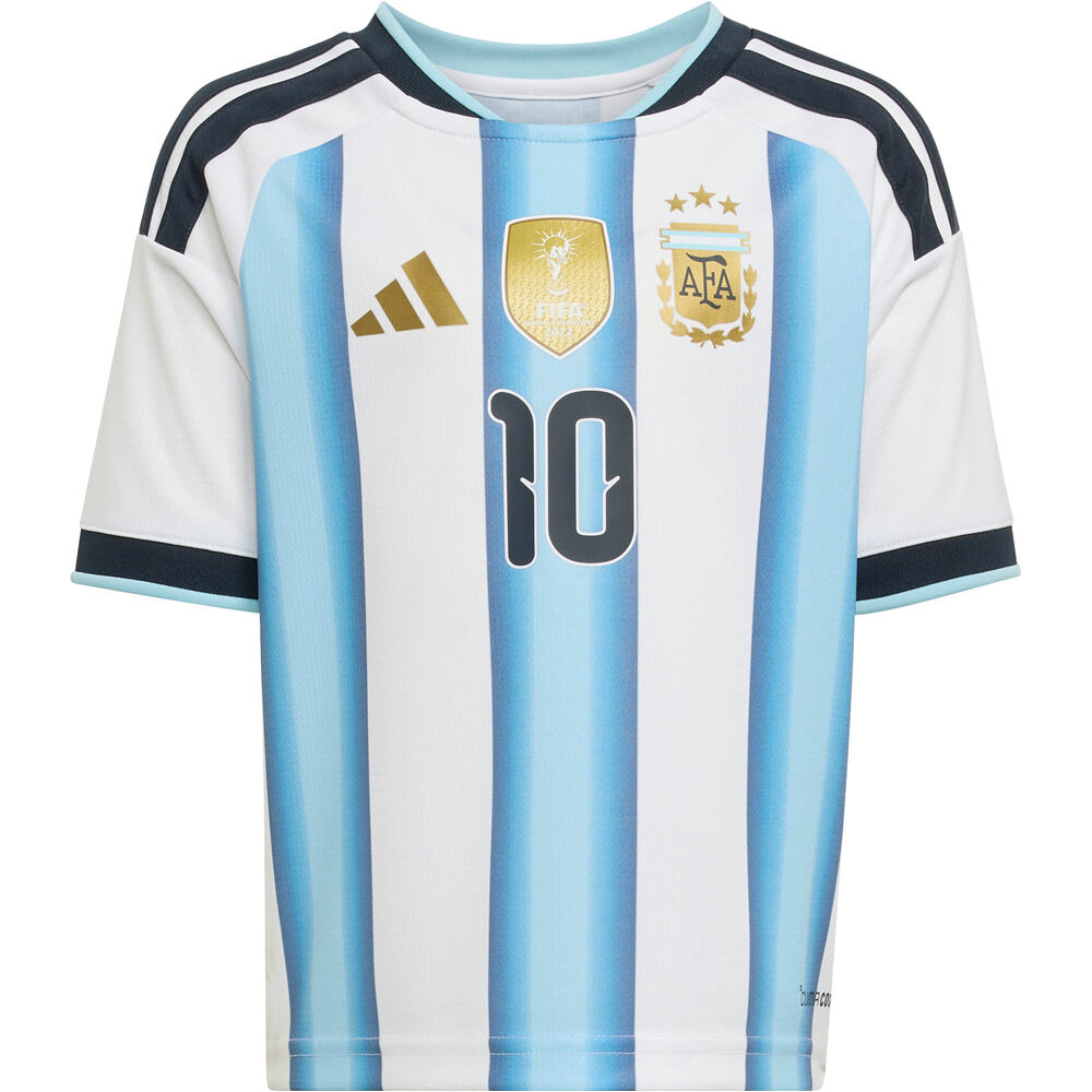 adidas equipación fútbol niño INFANTIL LOCAL ARGENTINA 26 MESSI 05