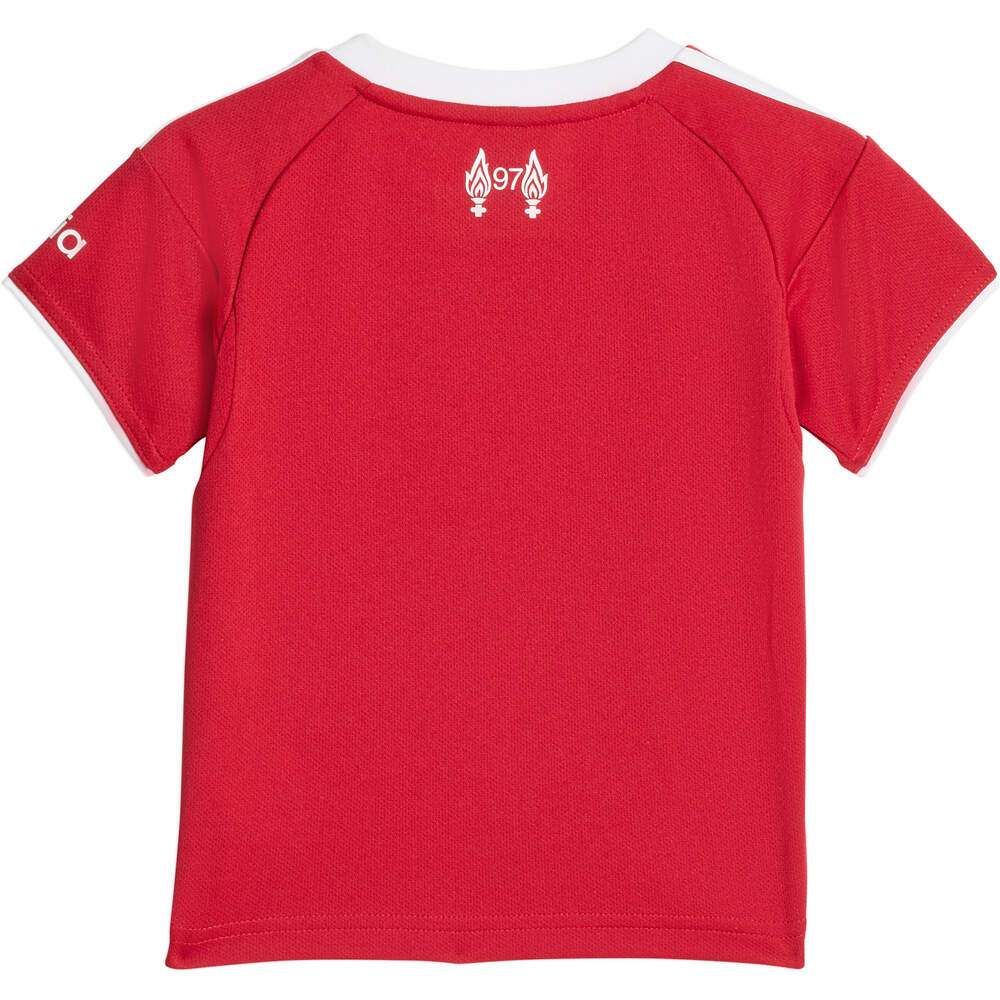 adidas equipación fútbol niño LIVERPOOL FC 25/26 HOME BABY KIDS vista detalle