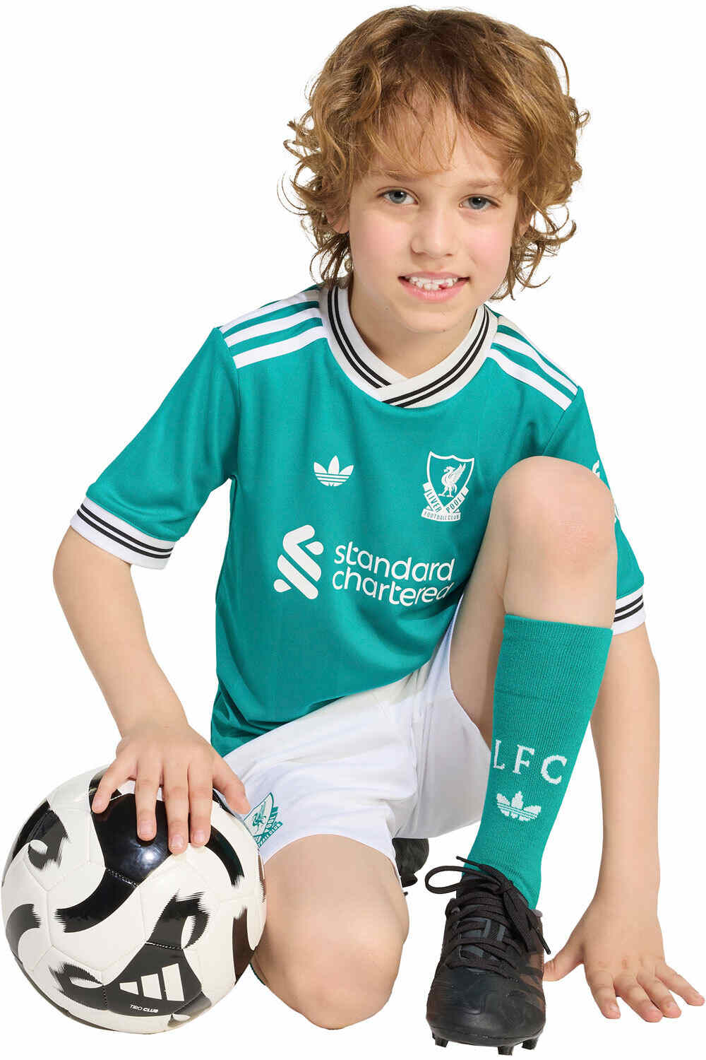 adidas equipación fútbol niño LIVERPOOL FC 25/26 THIRD vista trasera