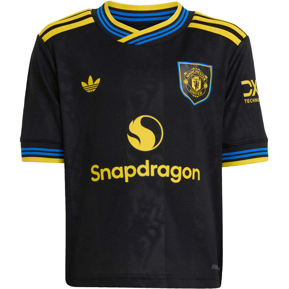 adidas equipación fútbol niño MANCHESTER UNITED 25/26 THIRD KIDS vista detalle