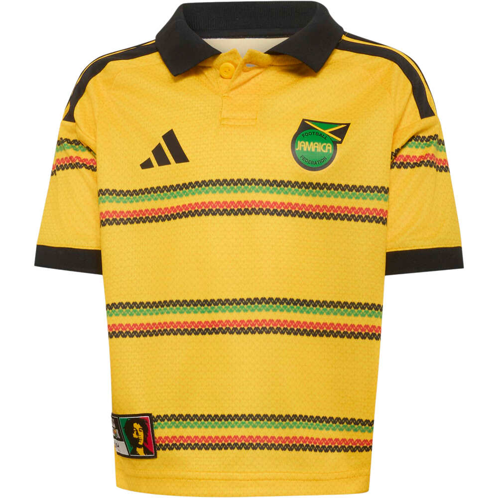 adidas equipación fútbol niño PRIMERA EQUIPACIN JAMAICA 26 vista detalle