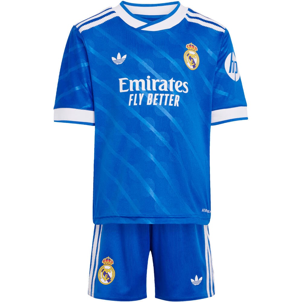 adidas equipación fútbol niño REAL MADRID 25/26 THIRD 05