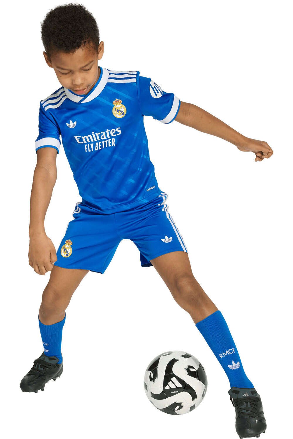adidas equipación fútbol niño REAL MADRID 25/26 THIRD vista detalle