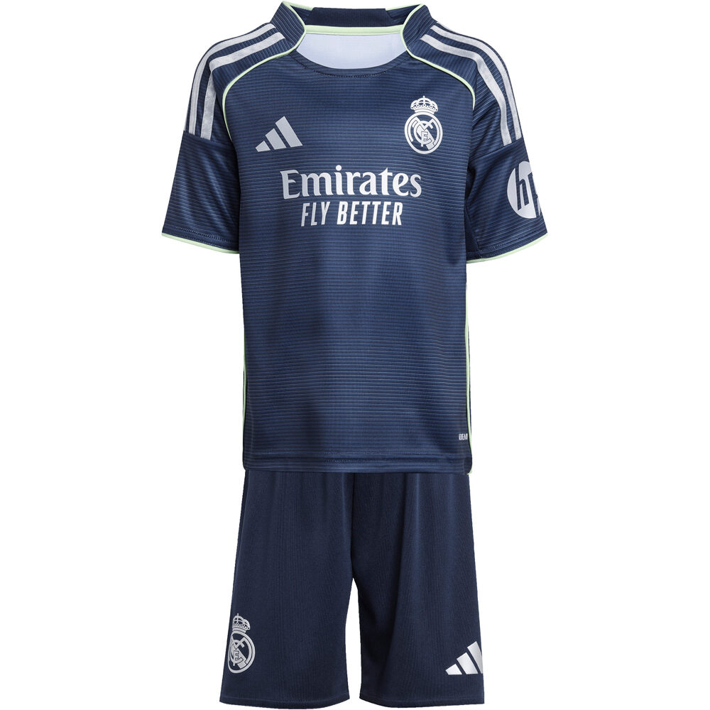 adidas equipación fútbol niño REAL MADRID 25/26 VISITANTE 05