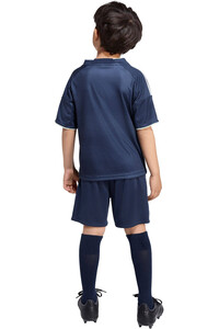 adidas equipación fútbol niño REAL MADRID 25/26 VISITANTE vista trasera