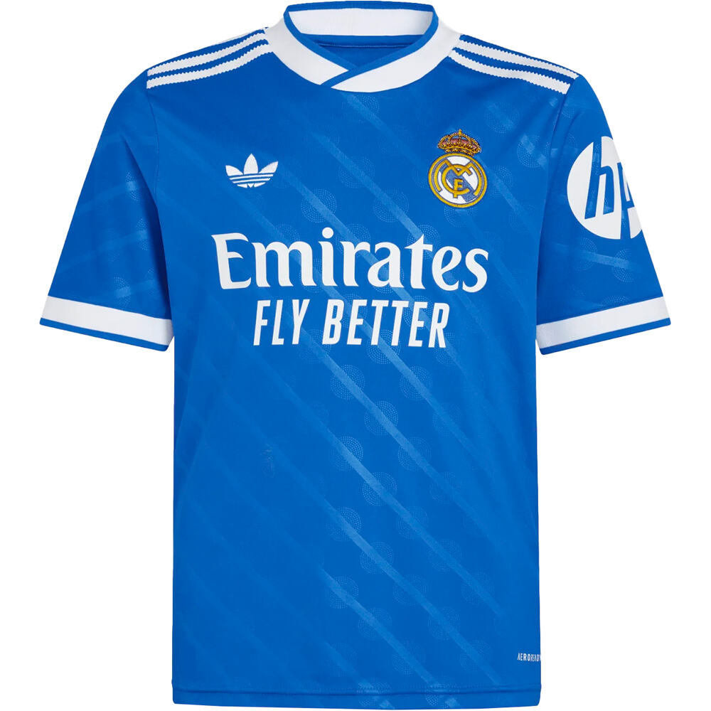 adidas equipación fútbol niño R.MADRID 26 3 Y KIT BLAZ 07