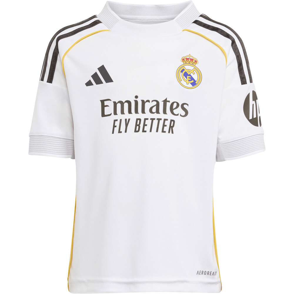 adidas equipación fútbol niño R.MADRID 26 H MINI vista detalle