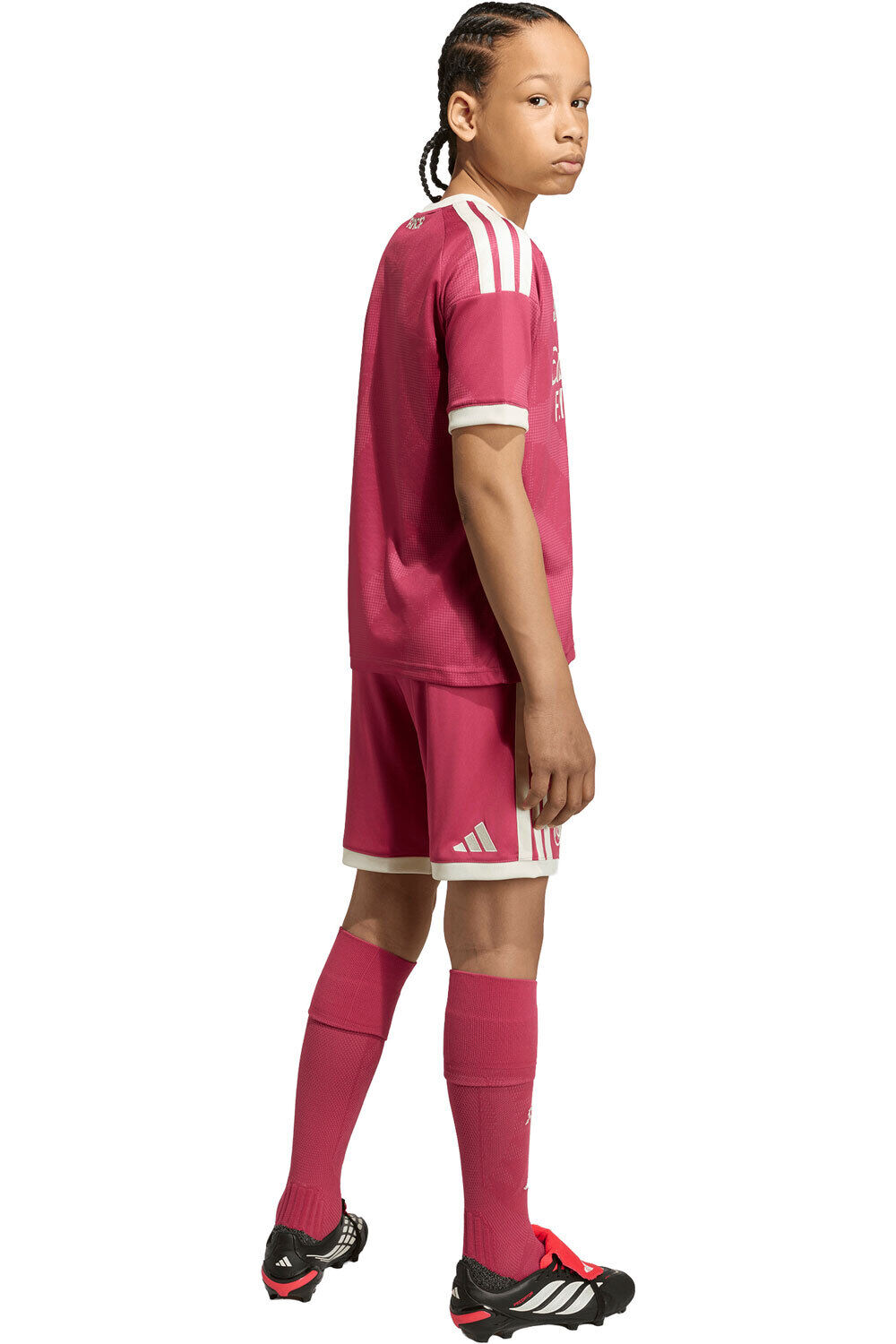 adidas equipación fútbol niño R.MADRID 27 3 Y KIT vista trasera
