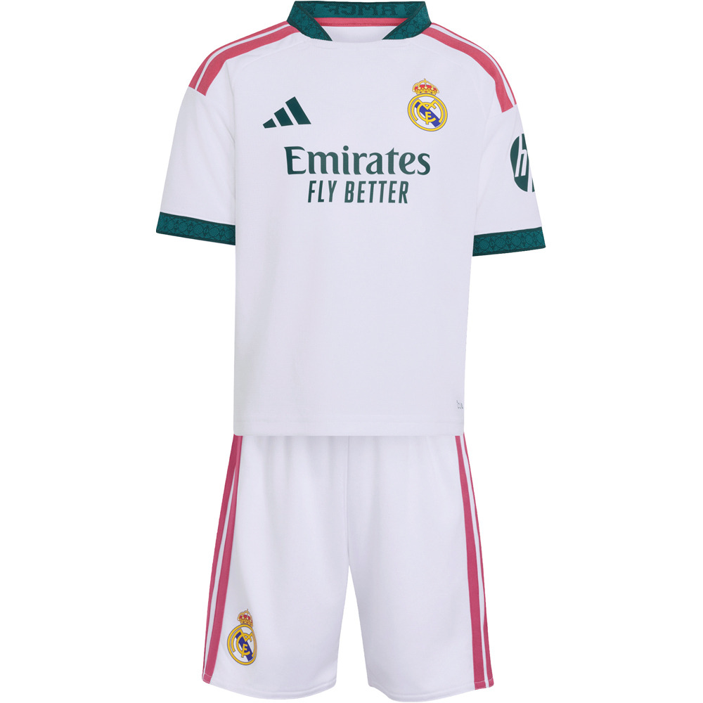 adidas equipación fútbol niño R.MADRID 27 H MINI 05