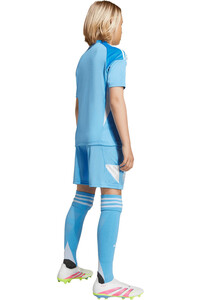 adidas equipación portero niño REAL MADRID 25/26 PORTERO vista trasera