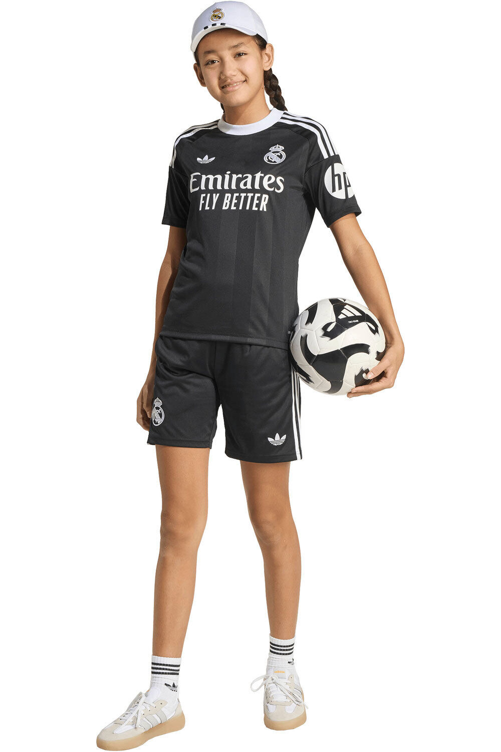 adidas equipación portero niño REAL MADRID THIRD 25/26 vista detalle