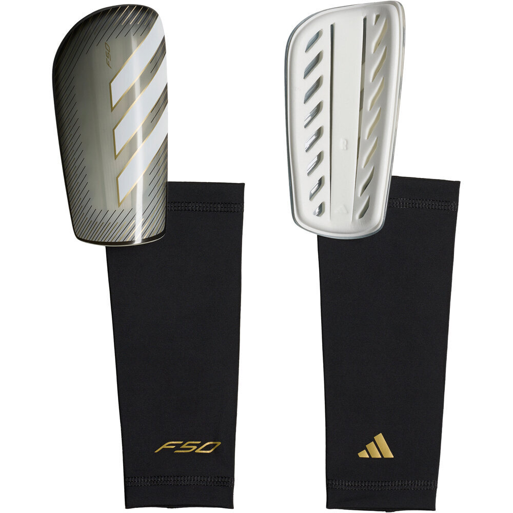 adidas espinilleras F50 SG LGE PLNE vista frontal