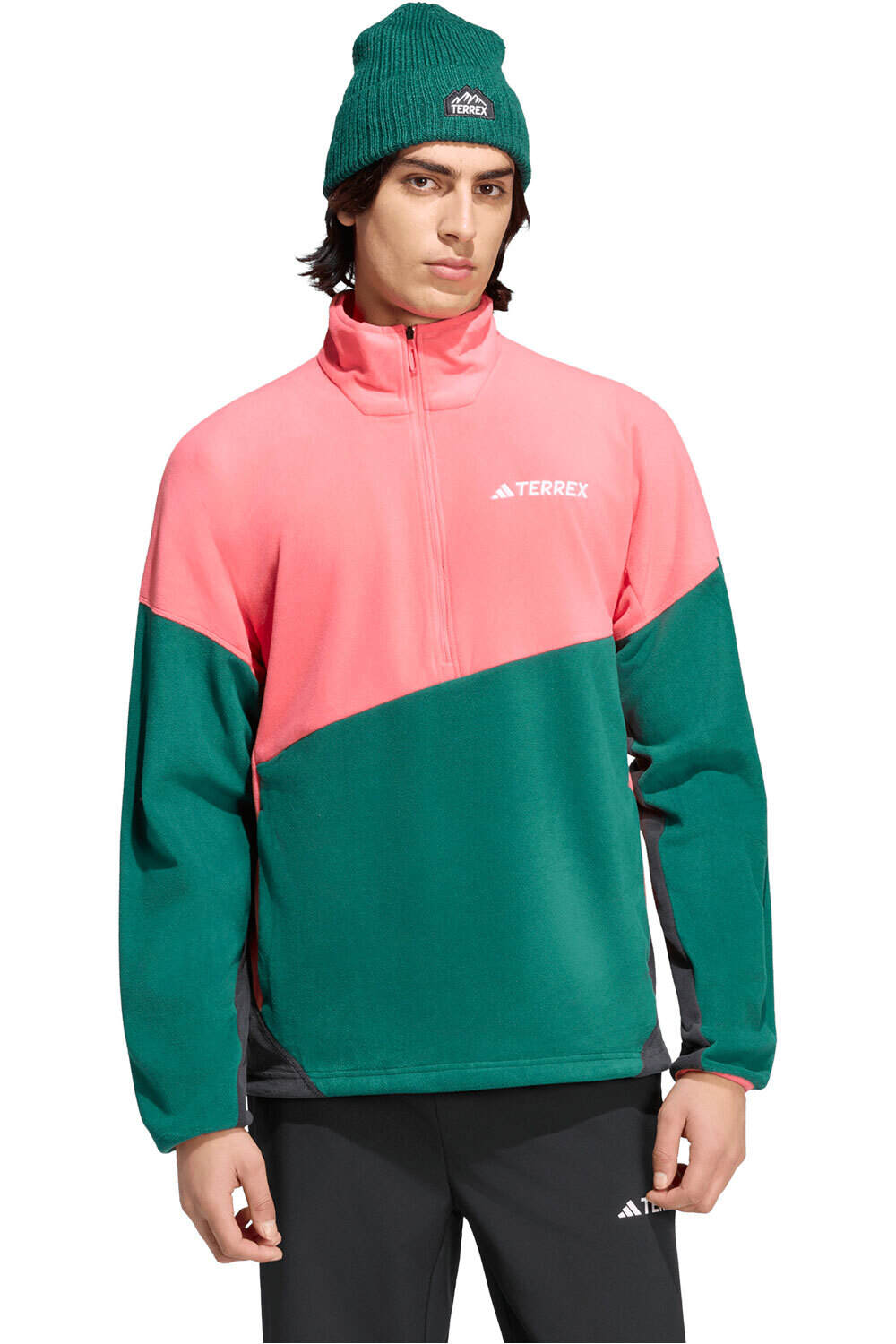 adidas forro polar hombre ANORAK TERREX MULTI CLIMAWARM FLEECE vista frontal