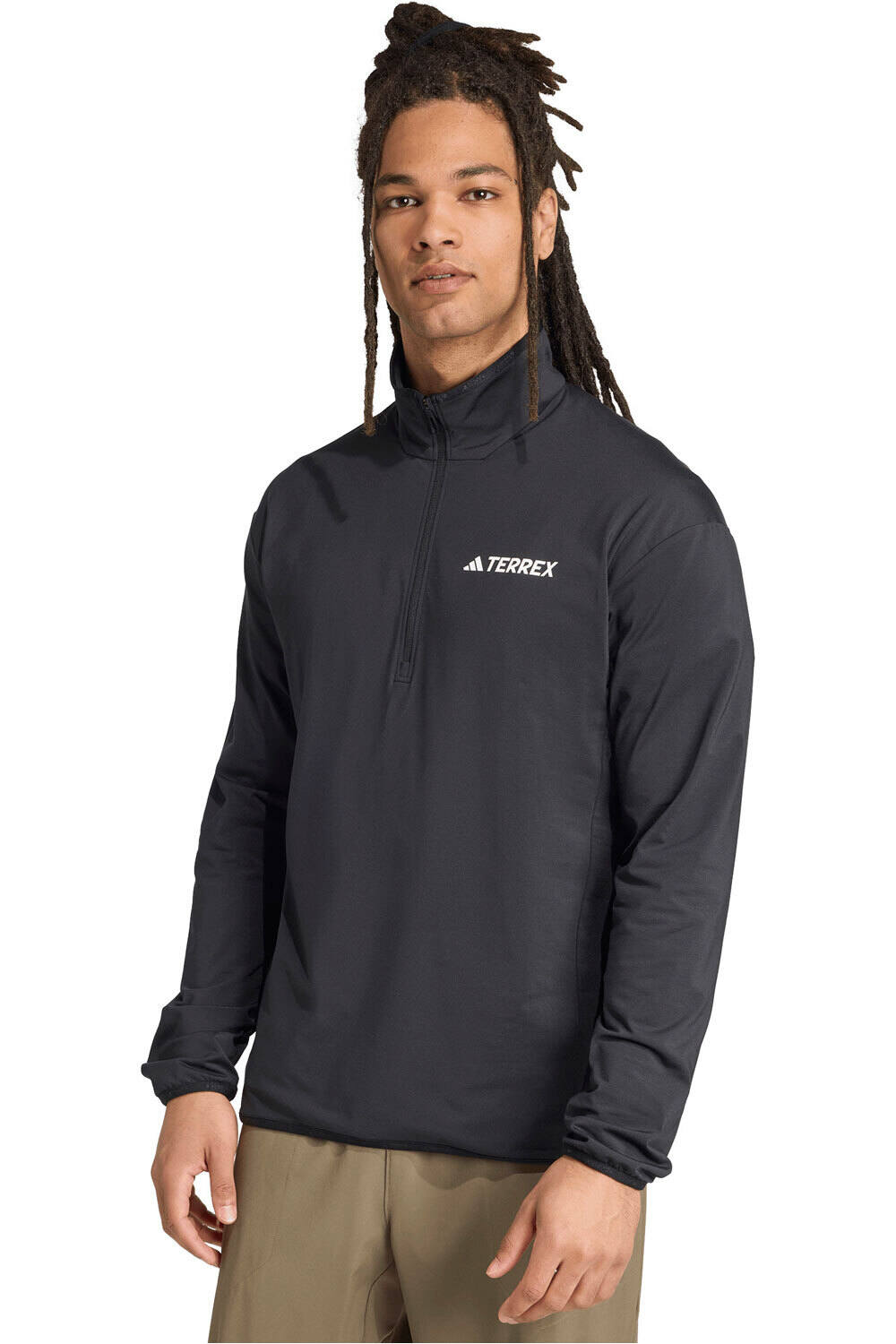 adidas forro polar hombre MT CW HZ T FL vista frontal