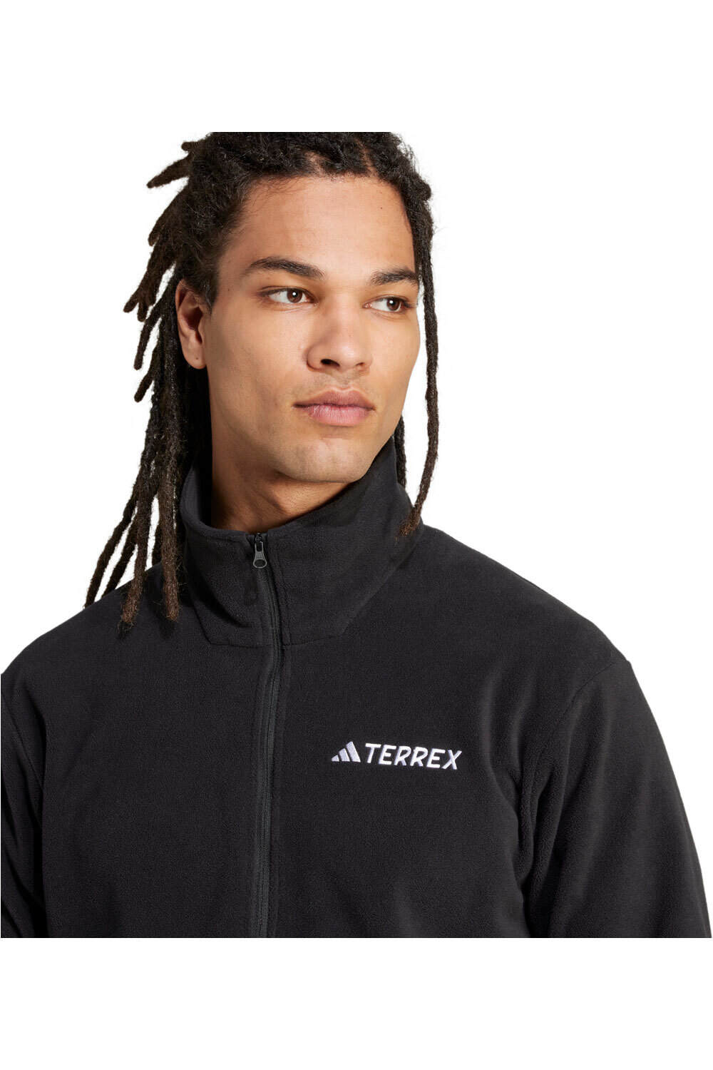adidas forro polar hombre MULTI ESSENTIALS 1/2 ZIP FLEECE 03