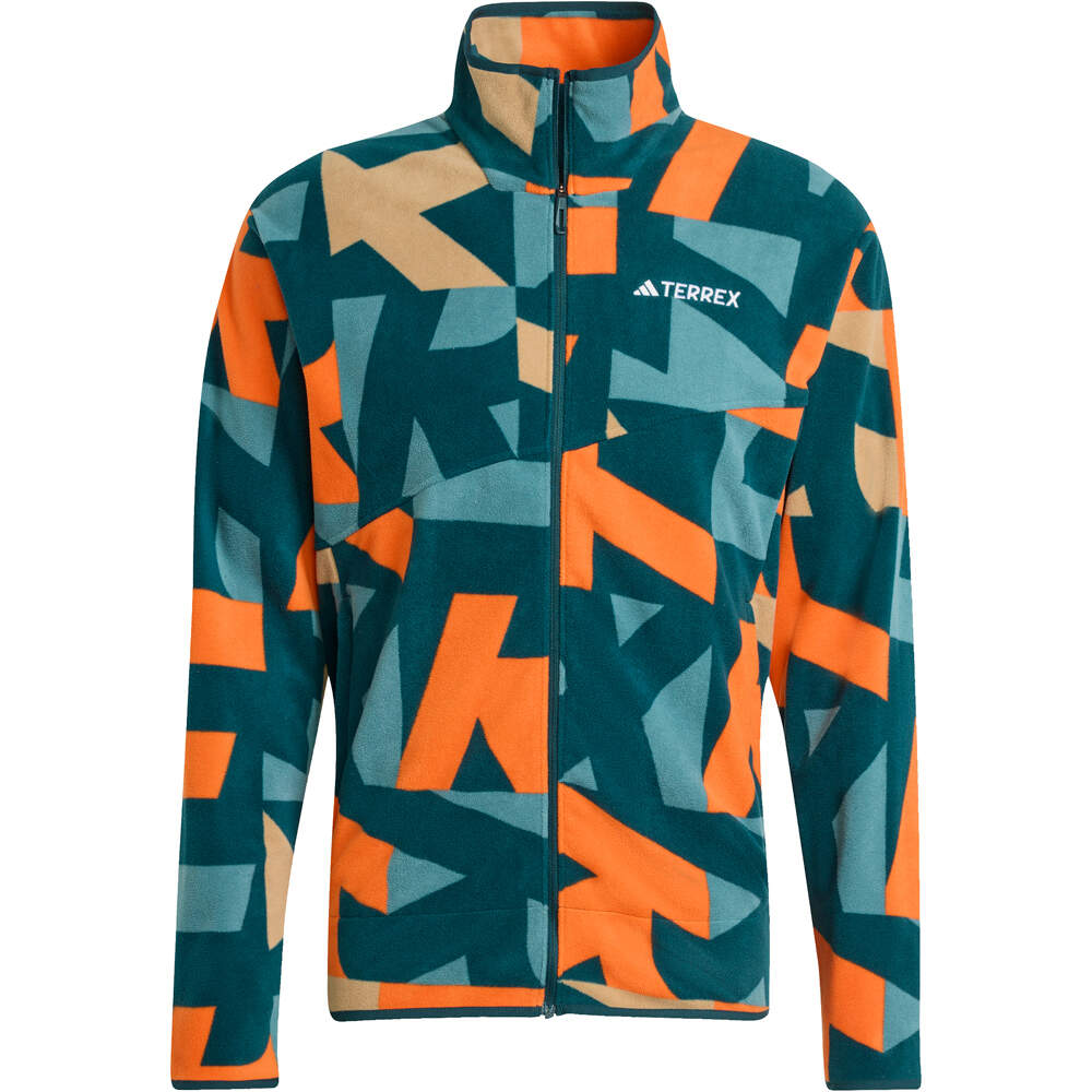 adidas forro polar hombre TERREX MULTI PRINTED FLEECE 05
