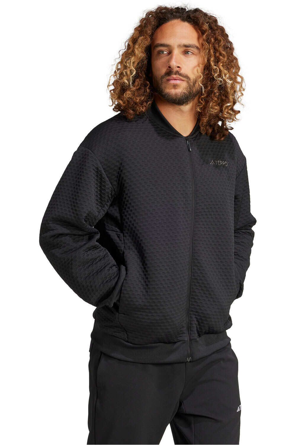 adidas forro polar hombre XPL SWEAT JKT vista detalle