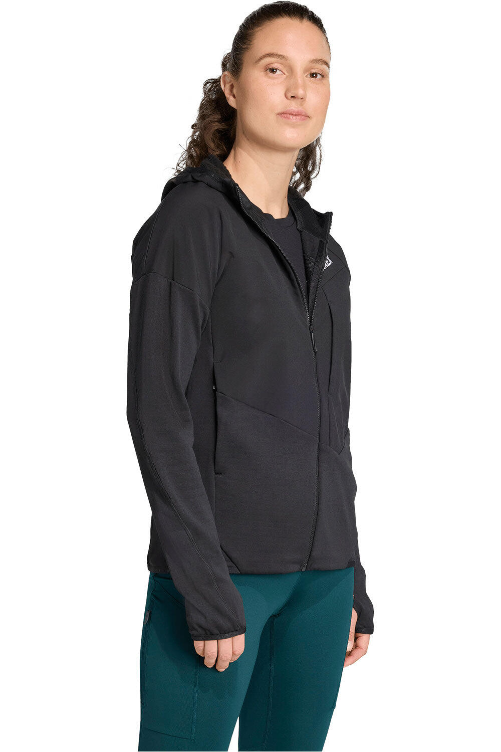 adidas forro polar mujer FELPA TERREX TECHROCK CLIMAWARM+ vista detalle