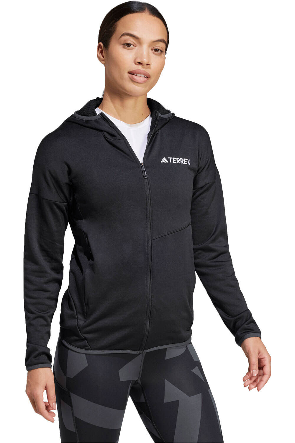 adidas forro polar mujer TERREX XPERIOR CLIMAWARM LIGHT FLEECE vista detalle