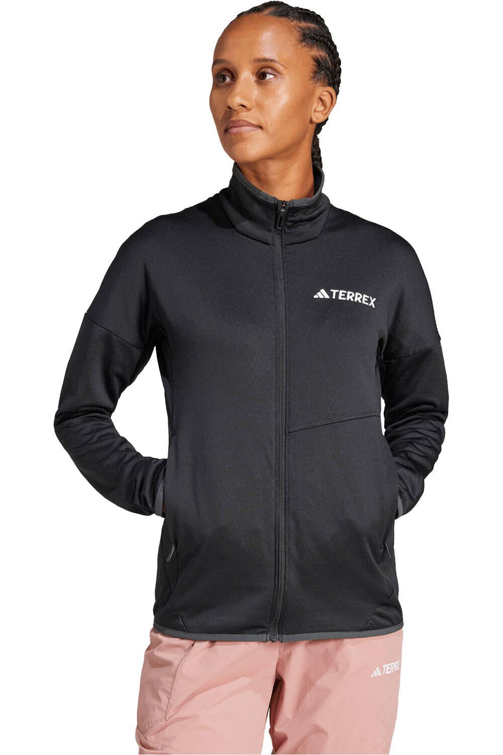 adidas forro polar mujer TERREX XPERIOR CLIMAWARM LIGHT FLEECE vista frontal