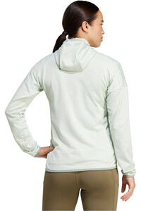adidas forro polar mujer Terrex Xperior Climawarm Light Fleece vista trasera
