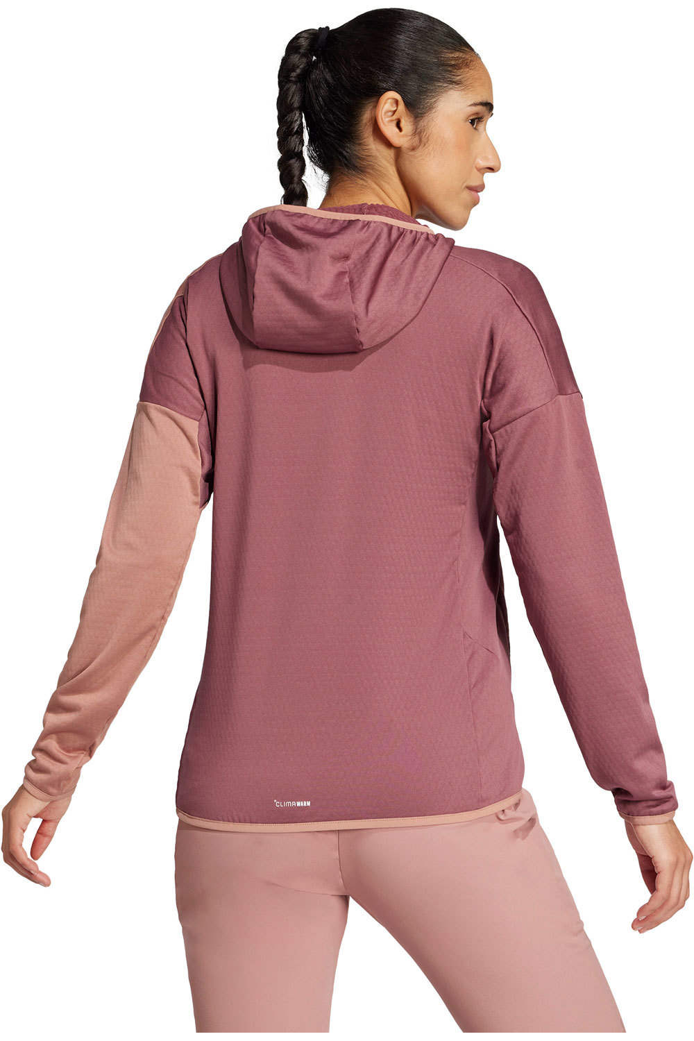 adidas forro polar mujer Terrex Xperior Climawarm Light Fleece vista trasera