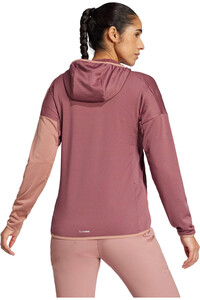 adidas forro polar mujer Terrex Xperior Climawarm Light Fleece vista trasera