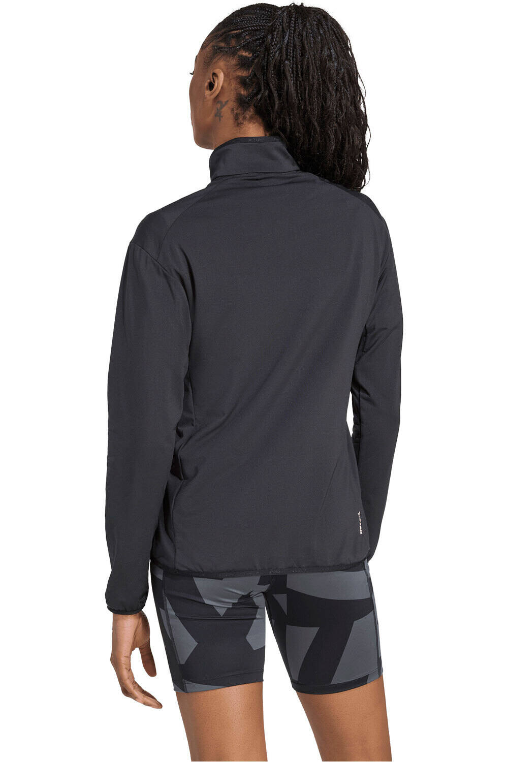 adidas forro polar mujer W MT CW HZ T FL vista trasera